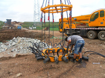 Equipo concreto de la fundación de pila, cortadora concreta hidráulica de la presión de 600kn Rod