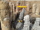 Triturador hidráulico de la pila de la columna concreta redonda de KP380A, diámetro 600m m - 1800m m de las pilas