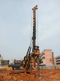 Rig Foundation Construction que llena rotatorio amarillo 72 M/Min Main Winch Line Speed Max. Drilling Diameter 1000m m