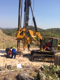 Estabilidad clasificada los 52m Max Drilling Depth Borehole Piles del poder 112kw del aparejo de taladro de la fundación de la construcción de Kr150c alta