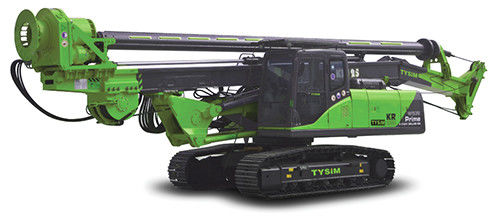 Calidad  KR125A 37m / 45m Drilling Depth Bored Pile Equipment , Foundation Drill Rigs 34 T Overall Weight fábrica