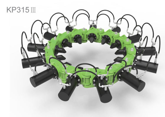 Calidad  Crush Round Concrete Pile Head Hydraulic Pile Breaker For Excavator , Pile Diameter 300~1050mm TYSIM KP315A fábrica