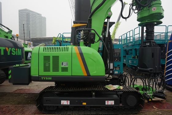 Calidad  Piling Rig Hire 7 - 40 Rpm Borehole Drilling Machine 30 M / Min Main Winch Line Speed KR50A Rotary Piling Rig fábrica