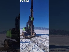 Excavadora hidráulica de empilaje de pilas 220 KN.m Torque 64/51m Profundidad de perforación