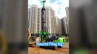 Equipo de pilotaje TYSIM KR150C Par máximo 150 kN·m