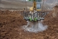 Máquina de rotura de pilas hidráulicas de hormigón cuadrado de 350 a 450 mm para excavadoras