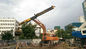 La alta máquina de la construcción de Stablity parte el brazo telescópico del excavador