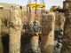 Columna concreta redonda del triturador hidráulico de la pila de KP315A, diámetro 300m m - 1050m m de la pila