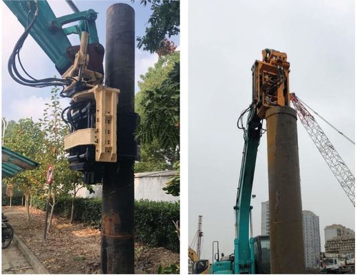 Herramientas de perforación de cimientos forjadas con dientes de carburo de grado 17.5, 19, 22 y conexiones roscadas o de acoplamiento rápido