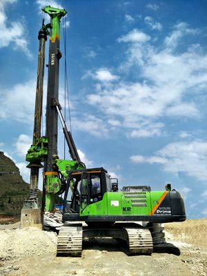 Perforación rotatoria hidráulica Rig Machine Foundation Pile With Cummins Engine del KR 125ES