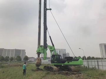 KR280 Max Torque los 280kN.M Hydraulic Piling Rig Max. Aparejos de perforación de la conducción de pila de la profundidad los 80m Max. Drilling Diameter 2500m m