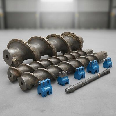 Herramientas de Perforación de Cimentaciones con Rango de Diámetro de 600-3000 mm y Portaherramientas Betek BHR03, BHR47 para Proyectos de Construcción